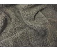 Faux Fur Sherpa Fleece Sheepskin Fabric Material Cashmere Grey, 1 mtr 150cm x 100cm