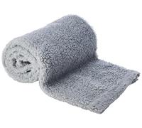 Faux Fur Sherpa Fleece Sheepskin Fabric Material - Grey