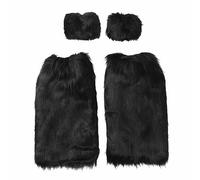 Faux Furs Wrist Cuffs Winter Furry Bands Furs Warmer Arm Warmer Leg Warmers Boot Cuffs Party Cosplay Costume Warm Furry Costumes