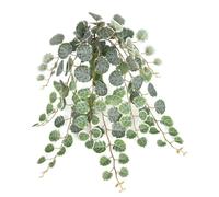 Faux Hanging Plants 126 Leaf Money Leaf Eucalyptus Green Ceiling Large Plant Decoration Artificial Plan N4J6 Vine Fake Landscape