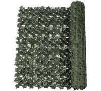 Faux Ivy Privacy Trellis - Synthetic Vegetation Panel Expandable Fence | Durable Artificial Roll with Fade Resistant Foliage Garden Wall Decor(A)