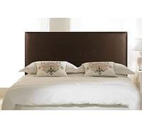 FAUX LEATHER 20" PLAIN HEADBOARD FOR DIVAN BED BASE (Brown, 4FT - SMALL DOUBLE)