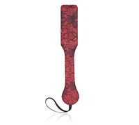 Faux Leather and Lace Spanking Paddle, 12.6inch Sex Paddles for Adult BDSM Bondage Sex Toys