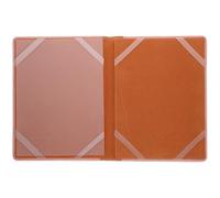 Faux Leather Birth Certificate Holder Cover with Crown Cartoon Design Pink | Keeps Records Intact, Supports Home Archiving, Fits Diaper Bags, Suitable for Pregnancy Paperwork and Identity Copies