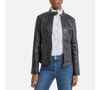 JDY Leather jacket JDYEMILY in Black UK 16