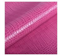 Faux Leather Fabirc 138cm 54''Wide Crocodile Pattern Leatherette Vinyl Cloth for Chair Seat, Sofa Furniture,by The Metre(K-07,1.38X3m)