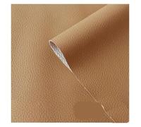 Faux Leather Fabric Artificial Leather 50x75cm Upholstery Furniture Fabric Synthetic, Faux PU for Sewing, 0.45mm(Color 2)