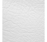 Faux Leather Fabric PVC Vinyl Material, Sold by The Metre Or A4 Size Sheets - 25 Various Colours and Textures (White, 1 Metre)