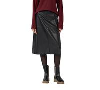 Faux Leather Midi Skirt