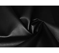 Faux Leather Pleather Fabric Material Black, 1Mtr - 140cm x 100cm
