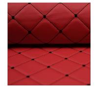 Faux Leather Quilted Faux Leather Diamond Fluted Car Seating Vehicle Upholstery Fabric，White Leatherette Fabric 140cm/4.59ft Wide(Colour: Navy Blue,Size: 1.4x1m/4.59x3.28ft)