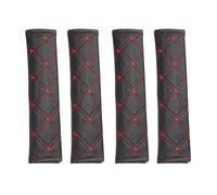 Faux Leather Seat Belt Covers, Soft Padded Shoulder Protectors for Adults & Kids - Universal Fit for Car, SUV, Truck & Backpack Straps - Stylish Interior Accessories