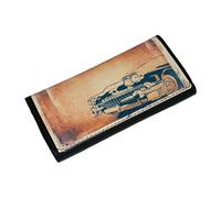 Faux Leather Tobacco Pouch - Vintage Car