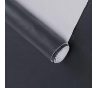 Faux Leather Vinyl Upholstery Fabric by The Yard, 1.3mm Thick Soft Anti-Scratch Durable Marine Vinyl Fabric Synthetic Leather for Sofa Bags Chairs Car Seats DIY Crafts, 5 Yards 55"x180" (Dusty Blue)