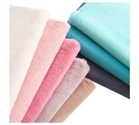 Faux Long Pile Fun Faux Fur Fabric, Faux Fur Fabric 1.2cm Pile Multicolor Multiple Sizes for DIY Craft Sewing(Caramel,50x50cm)