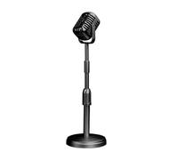 Faux Microphone Props Decorative False Mic Model Nostalgic Photo Decoration