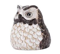 Faux Owl Key Hider Weather Proof Spare Key Storage Garden Yard Decorative Box