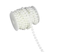 Faux Pearl Beads Garland Artificial Pearl String Beads Chain Line Handmade Accessories for DIY Wedding Decoration Imitation for Craft