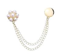 Faux Pearl Magnetic Clothing Pin for Hem Shortening Pants