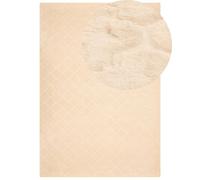 Faux Fur Rug GHARO Beige 160 x 230 cm