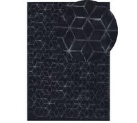 Faux Fur Rug THATTA Black 160 x 230 cm