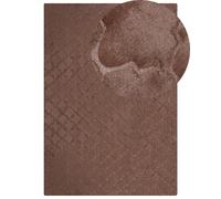 Faux Fur Rug GHARO Brown 160 x 230 cm