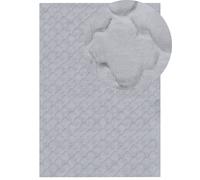 Faux Fur Rug GHARO Grey 160 x 230 cm