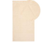 Faux Rabbit Fur Rug 80 x 150 cm Beige THATTA