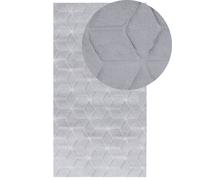 Faux Rabbit Fur Rug 80 x 150 cm Grey THATTA