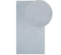 Beliani Faux Fur Rug Mirpur Light Grey 80 X 150 Cm