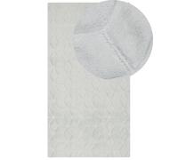 Faux Rabbit Fur Rug 80 x 150 cm Mint Grey THATTA