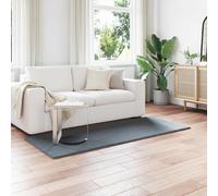 Faux Rabbit Fur Rug Anthracite 80x200cm Polyester Anti-Slip Velvet-Soft CozyRoom
