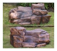 Faux Rock Cover, Outdoor Decorative Artificial Stone for Septic Tank, Yard Décor with Glass Fiber Reinforced Plastic Material