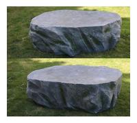 Faux Rock Cover, Outdoor Decorative Artificial Stone for Septic Tank, Yard Décor with Glass Fiber Reinforced Plastic Material