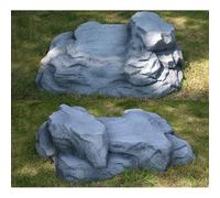 Faux Rock Cover, Outdoor Decorative Artificial Stone for Septic Tank, Yard Décor with Glass Fiber Reinforced Plastic Material