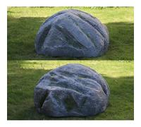 Faux Rock Cover, Outdoor Decorative Artificial Stone for Septic Tank, Yard Décor with Glass Fiber Reinforced Plastic Material