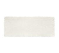 vidaXL Faux Sheepskin Rug, White, 80 x 200 cm, Polyester, Living Room: Modern, Minimalist Elegance with Neutral Tones and Functional Furniture for Contemporary Spaces and Relaxation
