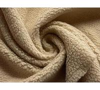 Faux Sherpa Fleece Sheepskin Fabric Material Cashmere 1Mtr