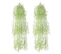 Faux Spanish Moss, Artificial Hanging Moss Bulk For Potted Plants Fake Greenery Moss Plant For Crafts Outdo Vine Planter