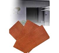 Faux Stone Panels for Waterfall Feature Wall - Lightweight Weathered PU Strips for Exterior Use, Wallpaper or Fabric-Covered Walls, Easy Installation