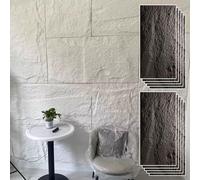Faux Stone PU Wall Covering, 3D Decorative Panel for Interior and Exterior Decor, Enhances Living Room, Bedroom, Office, and Hotel Aesthetics