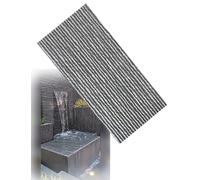 Faux Stone Wall Panel - Imitation River Rock Lightweight Decorative Cladding for Interior and Exterior Feature Walls