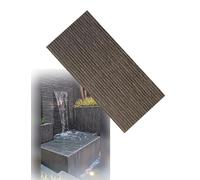 Faux Stone Wall Panel - Imitation River Rock Lightweight Decorative Cladding for Interior and Exterior Feature Walls