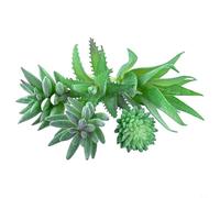 Faux Succulent Plant Collection 5pcs Decorative Pieces to Add a Touch of Nature to Any Setting (4PCS)