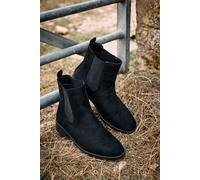Faux Suede Chelsea Ankle Boots Long Tall Sally Black 9