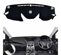 Faux Suede Dashboard Cover Mat Fit for Hyundai Azera 2011-2015,Dash Cover Pad,Custom/Non-Slip/Black