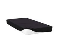 Faux Suede Base Wrap Belledorm Black Super King