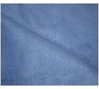 Faux Suede Soft Touch Leatherette Upholstery Fabric for Furnishings Cushions Curtain (A4 Sample (30 x 21cm), Cornflower Blue)