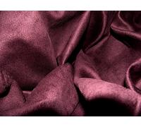 Faux Suede Suedette Fabric Material 150g - Damson, 1mtr - 150cm x 100cm