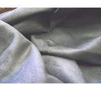 Faux Suede Suedette Fabric Material 150g - New Grey, 1mtr - 150cm x 100cm